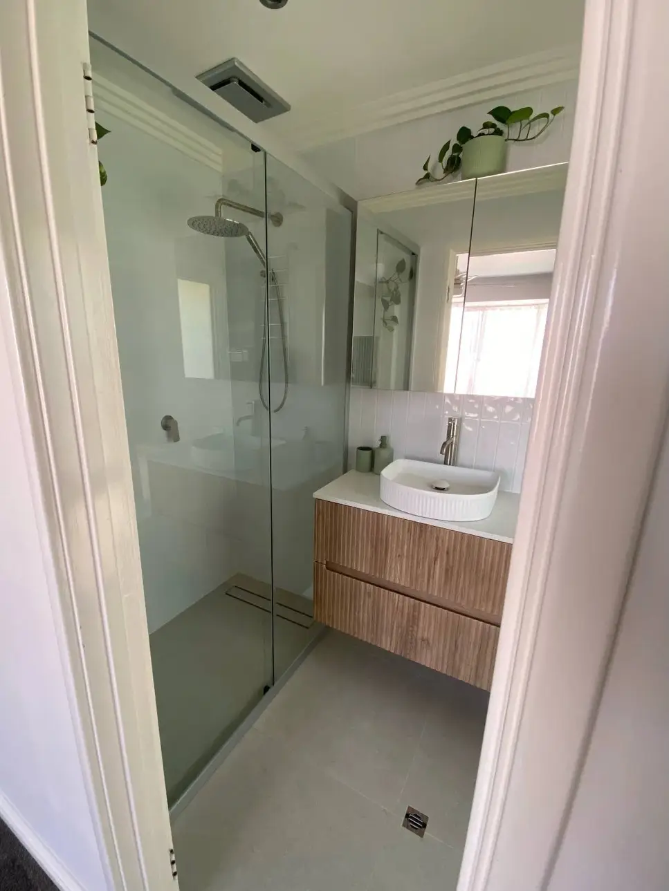 Bathroom renovation before and after - Project 1 - After