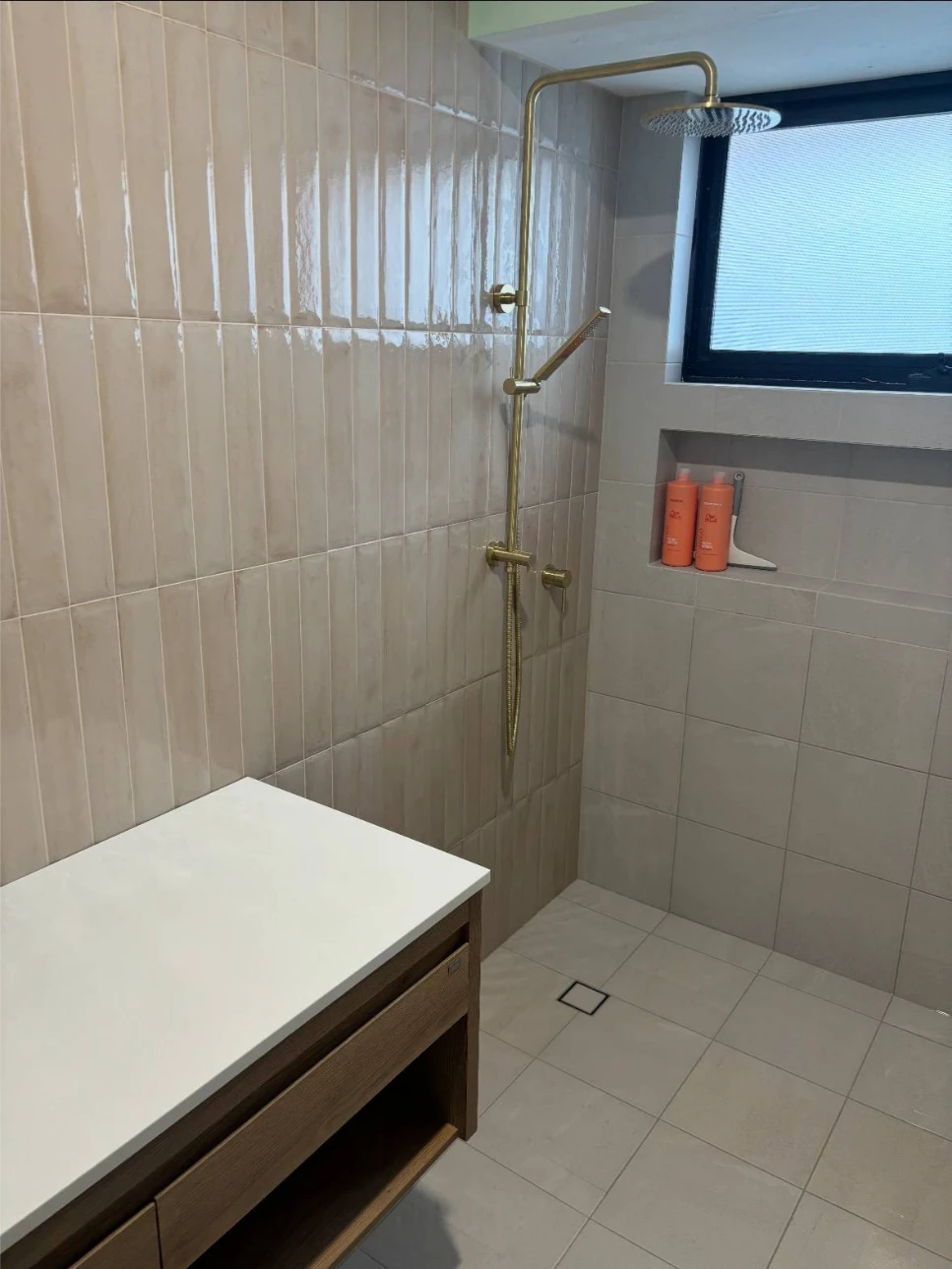 Supply and install bathroom renovation process